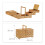 Sybox Bamboo XXL viele Fächer 2