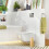 Toilettenbürstenhalter aus Bambus 5