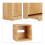 Kosmetikpapierbox quadratisch 6