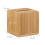 Kosmetikpapierbox quadratisch 4