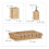 Badaccessoires Bambus 3er Set 4