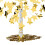 Konfettikanone goldene Sterne 1