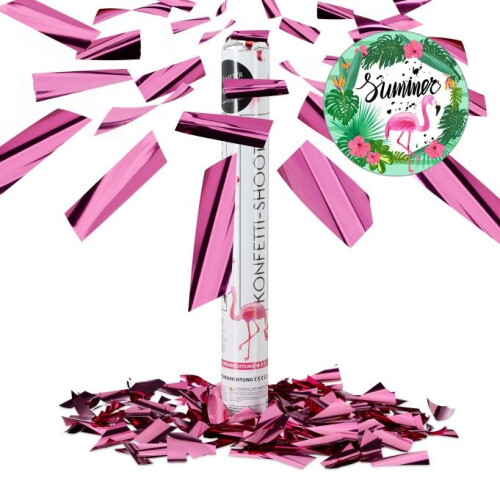 Konfettikanone rosa
