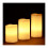 LED Blocklichtwachs 3er Set 1