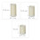 LED Blocklichtwachs 3er Set 4