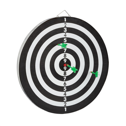 Dartscheibe X1 mit Pfeilen 2
