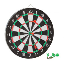 Dartscheibe X2 mit Pfeilen