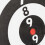 Dartscheibe X2 mit Pfeilen 7