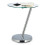 Beistelltisch aus Glas und Metall 1
