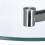 Beistelltisch aus Glas und Metall 6