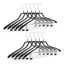 Set mit 10 Heftklammern, schwarz, rutschfest