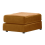 (Gold, Footstool) Brooklyn Plush Velvet Foam Corner Sofa 1