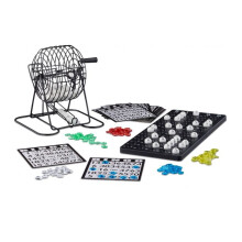 Bingo-Spiel mit Lotterietrommel