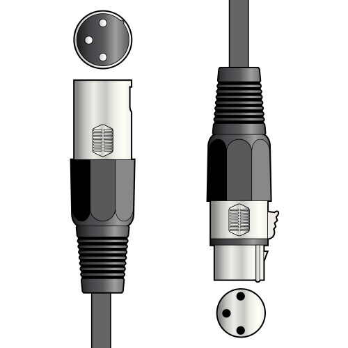 DMX Lighting cable 3.0m