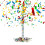Konfettikanone 80 cm bunt 1