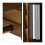 Hängeschrank dunkelbraun LAMELL 7