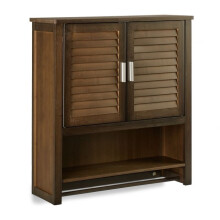 Hängeschrank dunkelbraun LAMELL