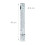 Konfettikanone 40 cm silber 4
