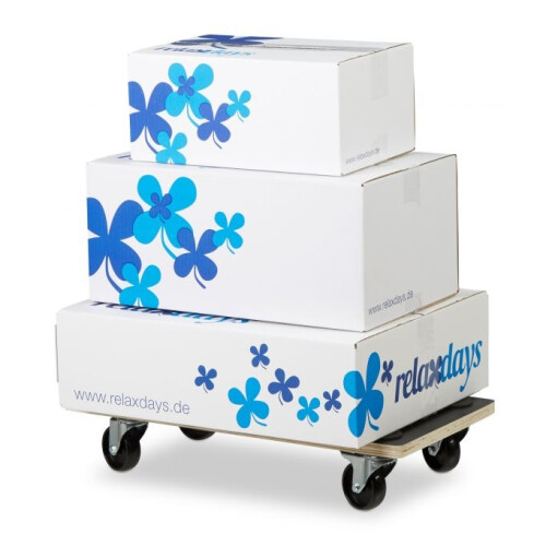 Transportroller mit Bremse 400 kg