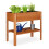 Plant shelf with growing box wood 1