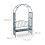 Rose arch with bench seat for 2 4