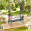 Rose arch with bench seat for 2 5