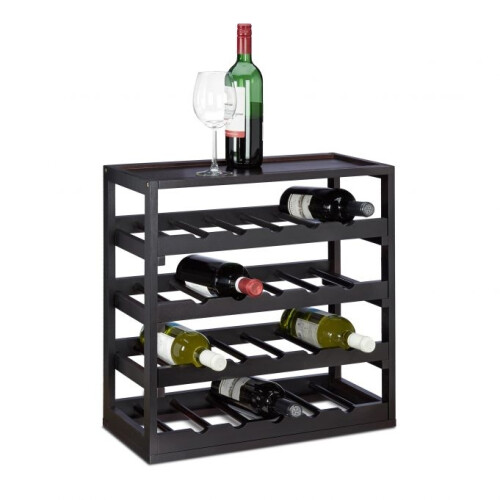 Weinregal aus Holz