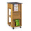 ALFRED L kitchen trolley with wine rack 6
