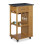 ALFRED L kitchen trolley with wine rack 1