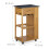 ALFRED L kitchen trolley with wine rack 3