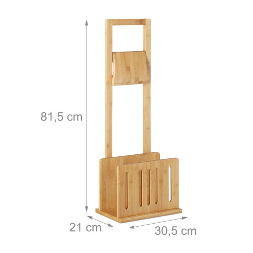 Toilettenpapierhalter & Zeitungsständer 1