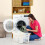 Waschmaschinenschrank LAMELL Bambus 5