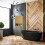 Waschmaschinenschrank LAMELL Bambus 3