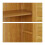 Waschmaschinenschrank LAMELL Bambus 6