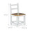 Silla infantil RUSTICO blanca 4