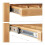 Computertisch aus Holz mit Tastaturschublade 5
