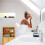 Badezimmerschrank LAMELL Bambus 5