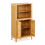 Badezimmerschrank LAMELL Bambus 6