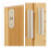 Badezimmerschrank LAMELL Bambus 7