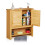 Hängeschrank LAMELL Bambus 1