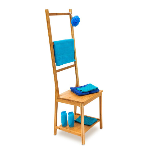 Kleiderbügelstuhl Bambus 2