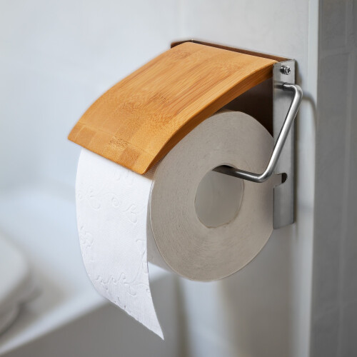 Toilettenpapierhalter Bambus 1