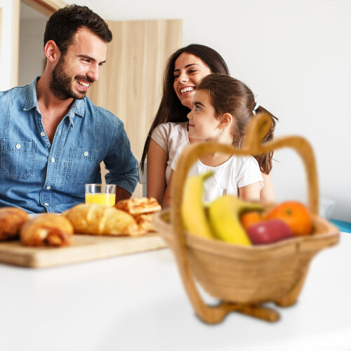 Cesta de frutas de bambú 2