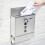 Mailbox stainless steel with magazine compartment 2