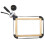 Rahmenklemme mit Backen 4m 1
