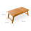 Two-part bamboo bed tray 4