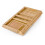 Two-part bamboo bed tray 7