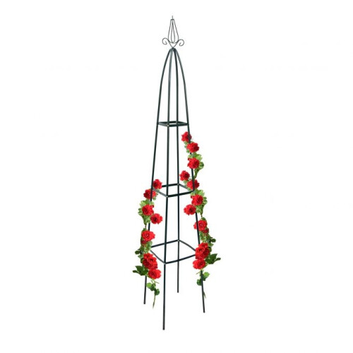 Gartenspalier Metall mit Spitze