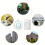 USB Wireless Doorbell for Home Black 4
