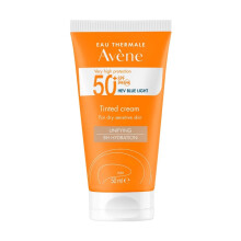 Avene Crem 50+ TT TRSB Beige 50ml Premium SPF 50+ Tinted Lotion for Sun Protection and Skin Tone Correction